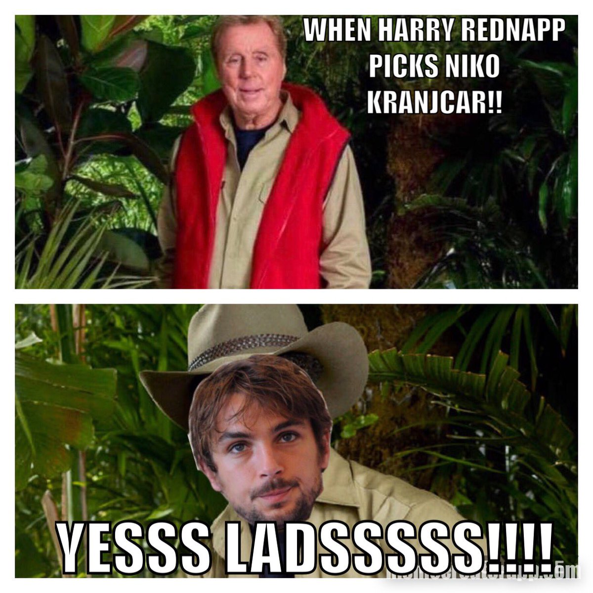 tombowler12's tweet photo. #ImACeleb #HarryRedknapp https://t.co/tuSorduWUS