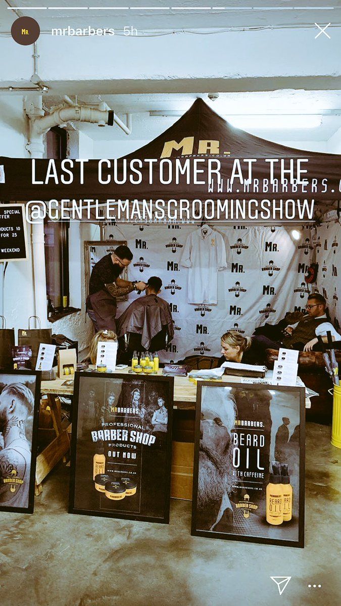 Had a cracking time <a href="/GentsGroomShow/">Gents Grooming Show</a> with my good pal <a href="/ashleyjbates/">Ashley Bates</a> .

Top grooming and brand experiences 👏👏💈 💈