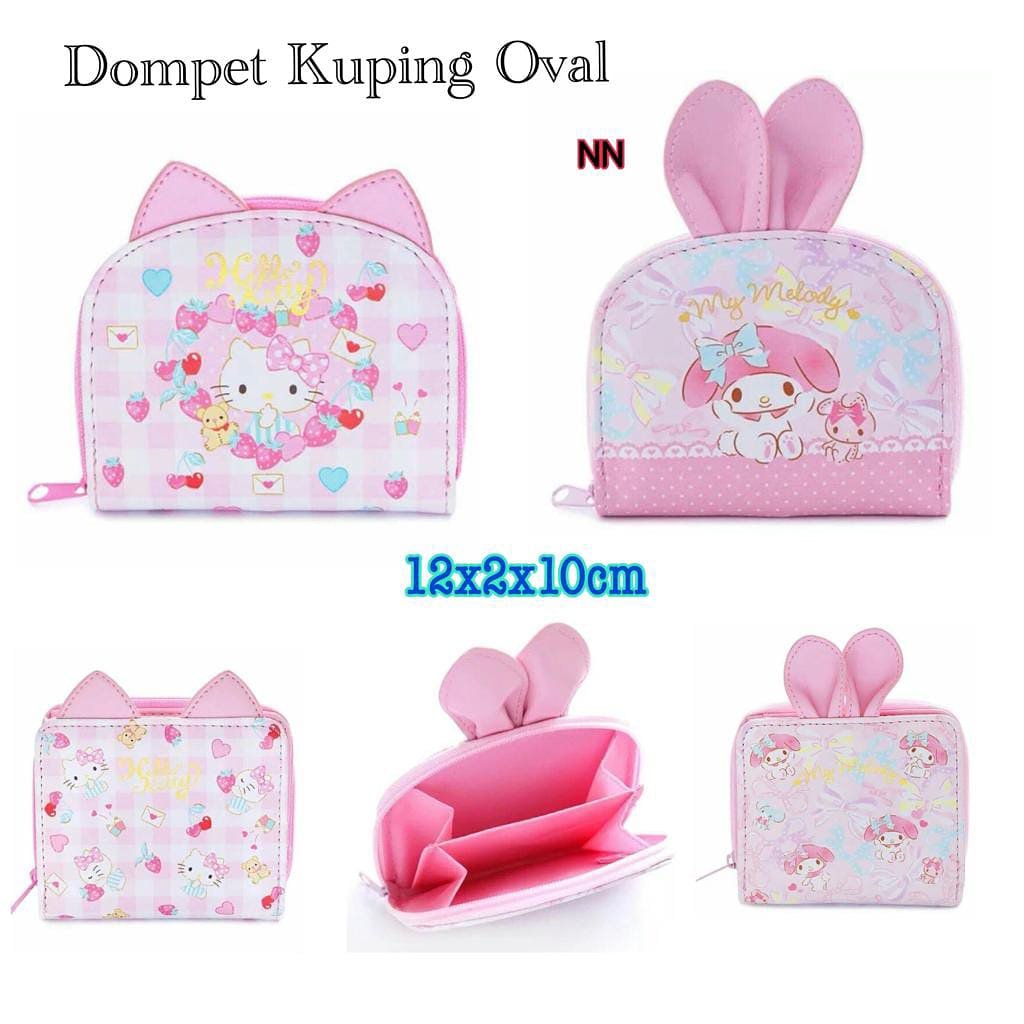 65.000 dompet cute ada kuping nya loh... ready hello kitty dan melody. Minat wa aku ya 085888138481