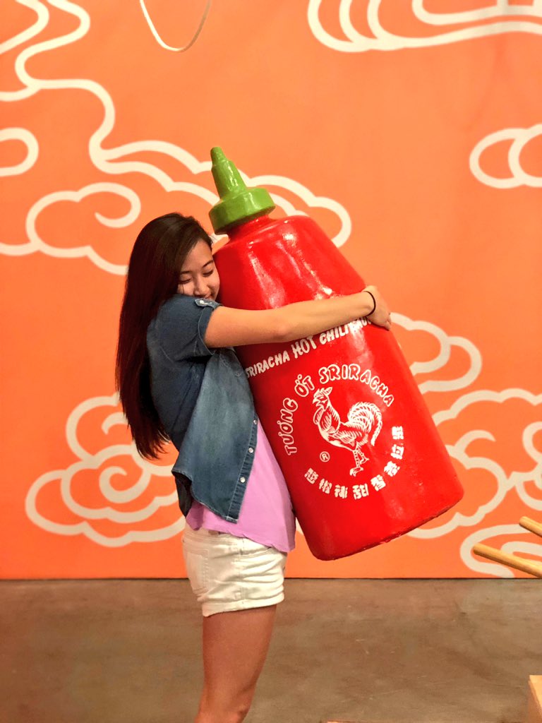heyjayyay's tweet photo. Whee! @thefoodiespace #siracha https://t.co/d8v4b0mLp5