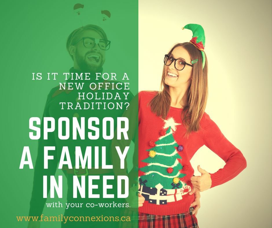 SMFConnexions's tweet image. Is it time for a new holiday tradition? Why not consider sponsoring a family in need together with your co-workers or family &amp;amp; friends &amp;amp; make an impact in the life of a child in your community! We still have &amp;gt; 80 families that still need to be sponsored!
familyconnexions.ca/holiday-progra…