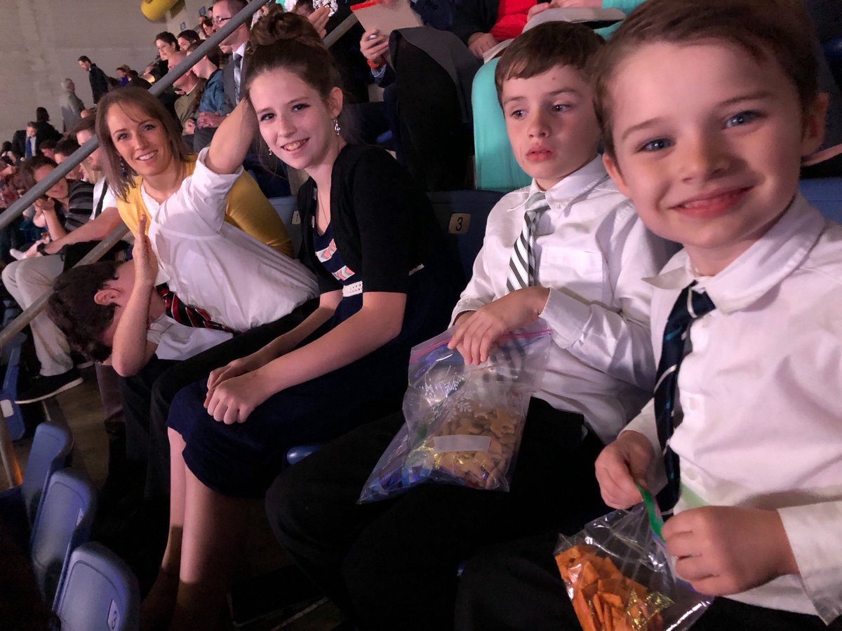 jedgrant's tweet photo. Keeping the dab alive at the Alamodome with Pres. Nelson... #followtheprophet https://t.co/1psVJOTE4l