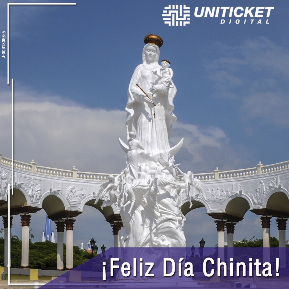 uniticketvzla's tweet photo. ¡Feliz día de la Chinita! Hoy es domingo y   celebramos a nuestra Virgen de la Chiquinquirá. Para todos nuestros   seguidores maracuchos a bailar gaitas y a celebrar a la patrona de #Maracaibo   #Uniticket #Chinita https://t.co/q0RoshIFuq