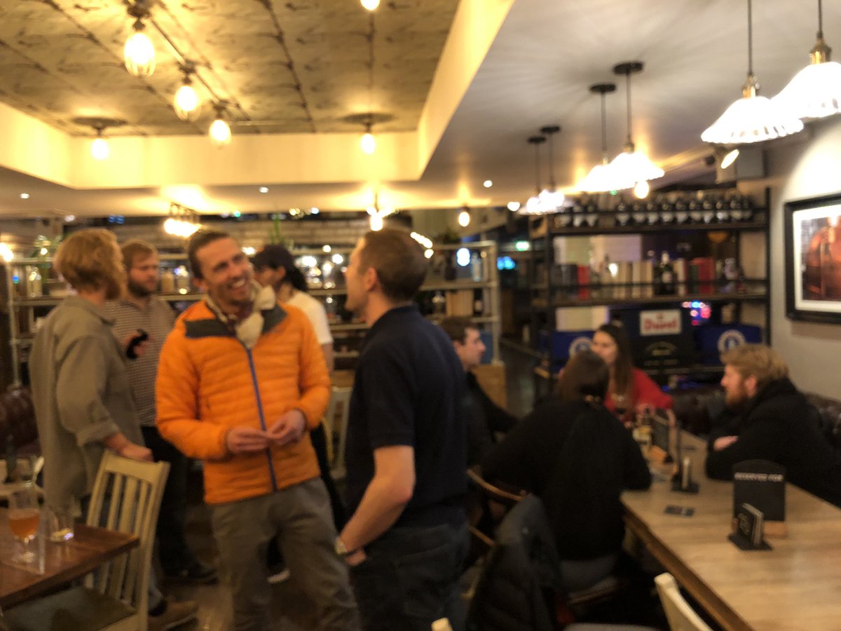 SWSheffield's tweet photo. After party is in full swing after another amazing #SWSheffield
Thank you to all of our attendees, sponsors, mentors, judges, participants and of course amazing facilitator @sean33paul
See you all next time! https://t.co/VN3QEve51E
