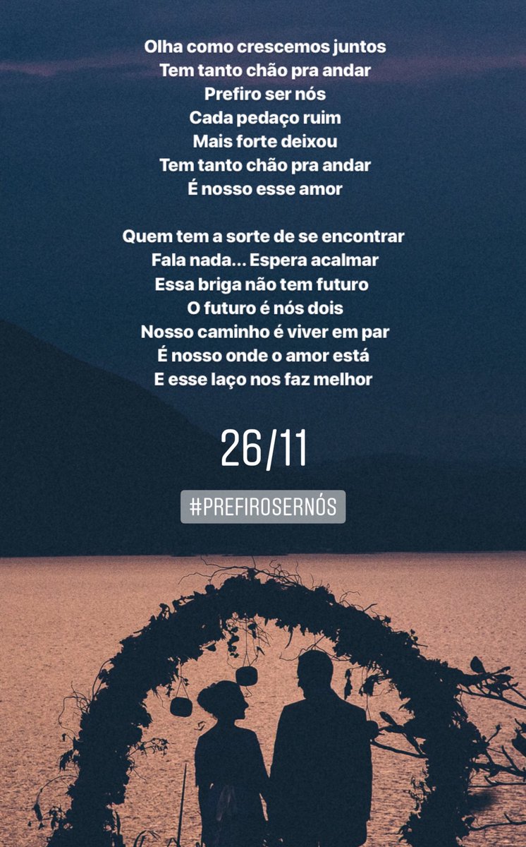 _LilianOficial's tweet photo. 26/11 #PrefiroSerNós https://t.co/M36MQvH5dA