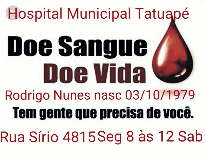 AridienneThebit's tweet photo. #doesanguesalvevidasRodrigoNunes https://t.co/wQ4oGffgYH