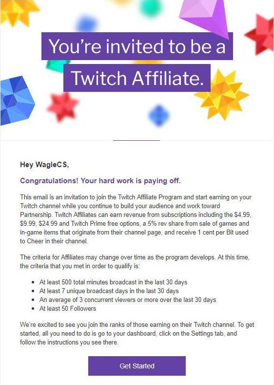 WagleCS's tweet image. LETS GO BOYS! @Twitch know where the content is. But seriously i appreciate all the people who really helped me out with getting affiliate, you know who you are! #SupportSmallStreams