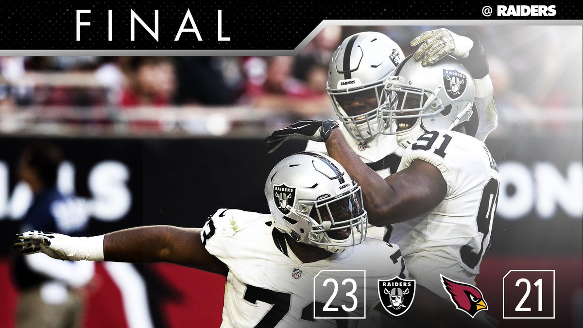 #RaidersWin!