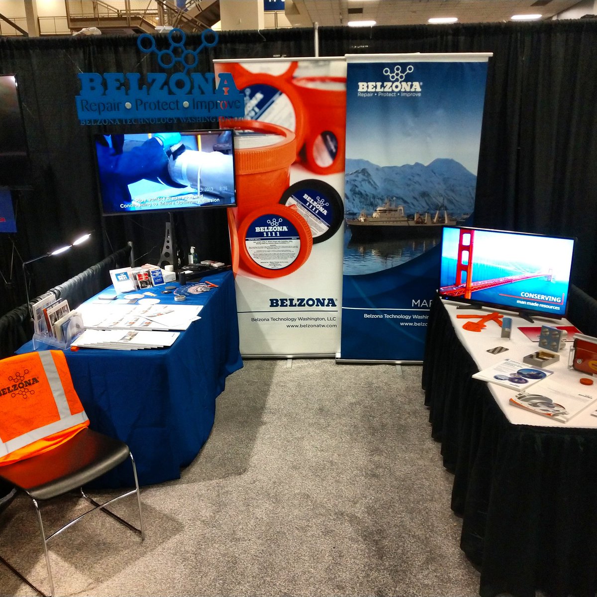 BelzonaTechWa's tweet photo. Come see us at the Pacific Marine Expo! Booth 504 #Belzona #PacificMarineExpo #BelzonaIt https://t.co/70SwoYleGE