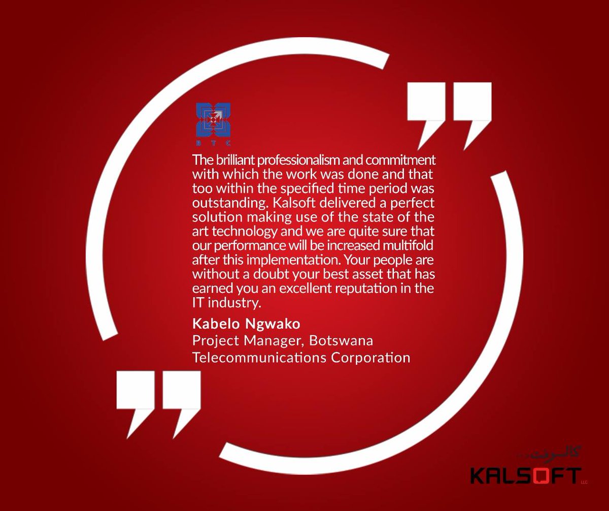 KALSOFT1's tweet photo. Customer experience is now the new battleground for business differentiation.
Find out how KalSoft succeeds in keeping the customers satisfied.

#EnablingBusinessAgility #KalSoft https://t.co/7UqDkYTxdq