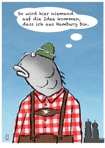 ErnstvAll's tweet photo. Fischkopp
(Cartoon Jan #Rieckhoff) https://t.co/LbmWR6nzbJ