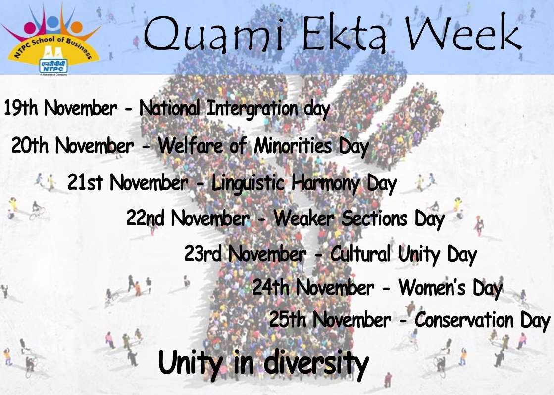 nsbnoida's tweet photo. Quami Ekta Week 2018
@nsbnoida
#orientationprograms #futurism #admissions #energymanagement #experientiallearning #joining #trainingandplacement #pgdm #nsbnoida #admissions2019 #ntpc @adayal10 https://t.co/g9BXEV54dX