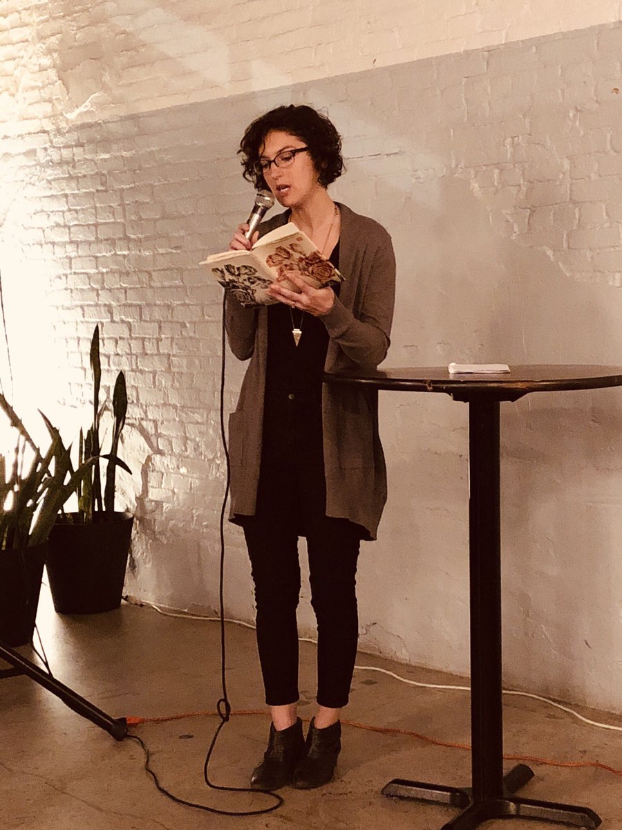 “As I pass a pit bull riots, straining against her chain.” Cassie Pruyn