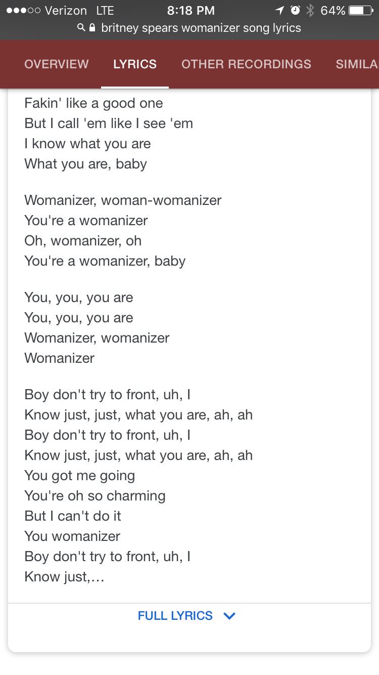 Womanizer - song and lyrics by Britney Spears