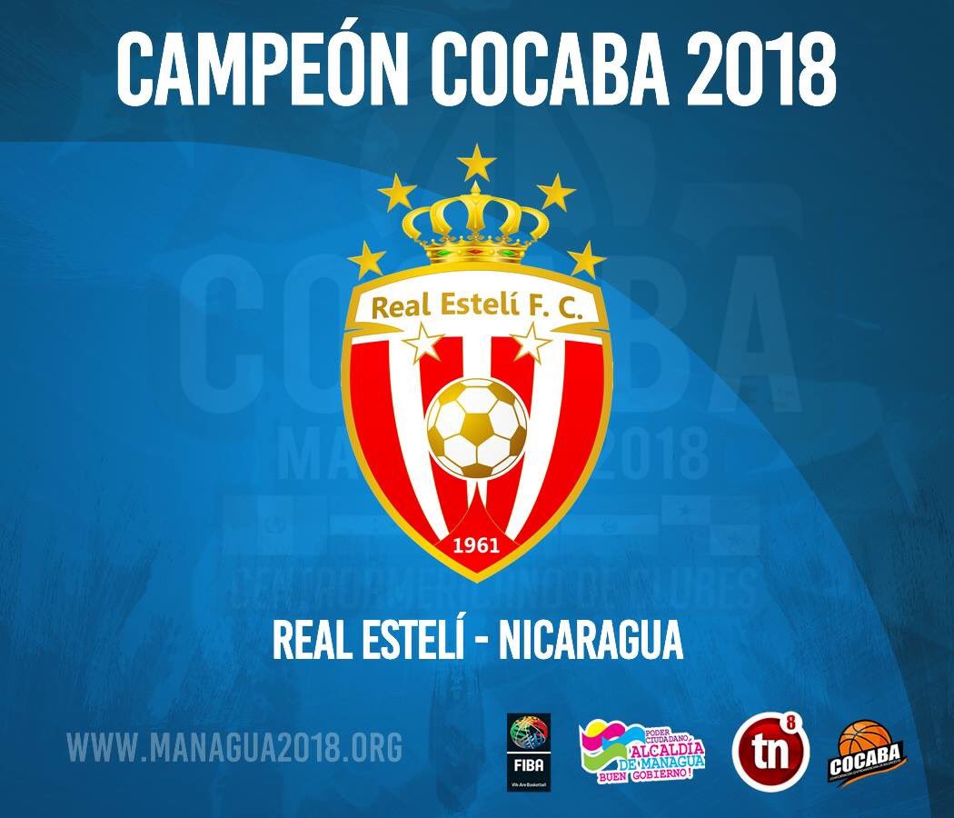 Managua2018's tweet photo. Felicidades al @RealEsteliB por coronarse Campeón del Centroamericano de Clubes COCABA 2018. https://t.co/nb2cvwvErN