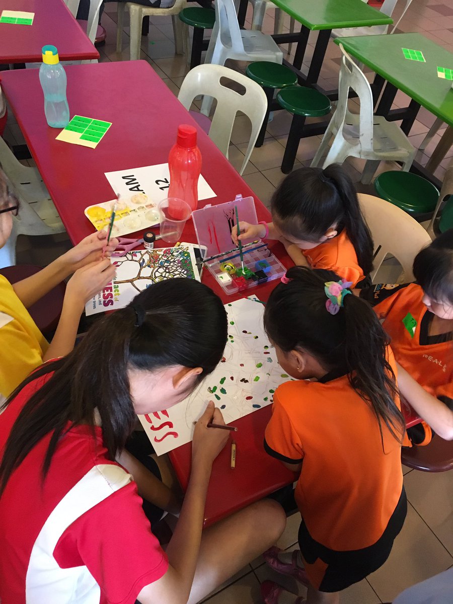 myUNICEF's tweet photo. Poster designing by the children to spread words of kindness! Here are just some of their beautiful artwork! 💙#WorldChildrensDay #MYkindness2018 #KidsTakeOver #TeamRealSchools https://t.co/DwfCXf0xzg