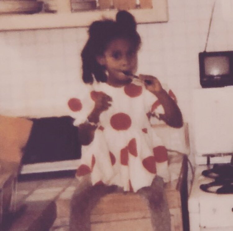 Celebrating Mickey &amp; Minnie’s debut today with a serious throwback. Did I nail the Minnie Disneybound look or nah? #Mickey90 #Minnie90