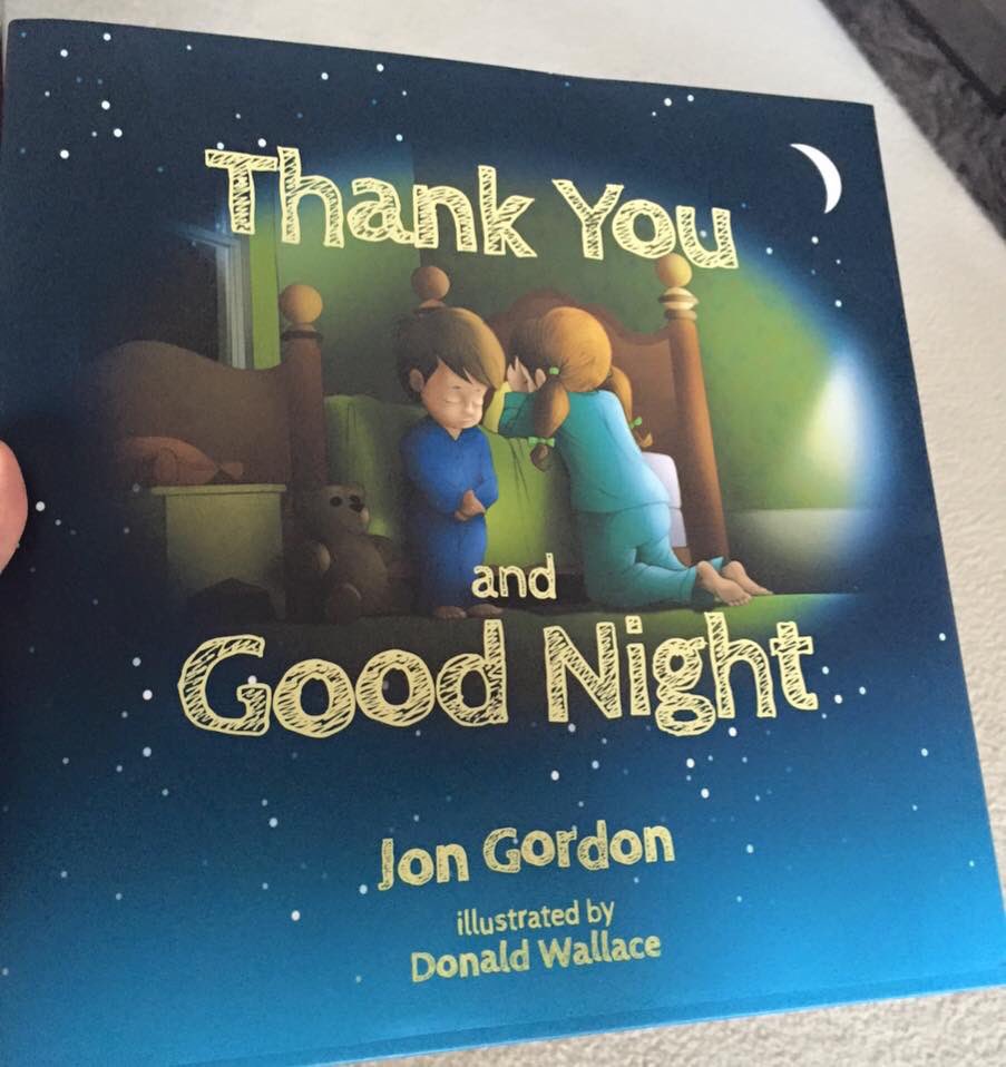 JonGordon11's tweet photo. You can’t be stressed and thankful at the same time. If you are feeling blessed you won’t be stressed. Thank you and Good Night is a book to read with your children and experience gratitude together. https://t.co/JVLYPCAmaT https://t.co/NCRgEFe3lA