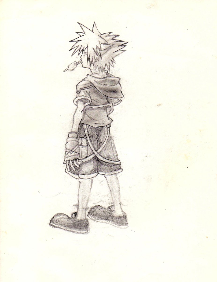 8BitAbe's tweet photo. Some games worm their way into the hearts of even the most unbiased

We can't wait for one journey in particular to continue...

This drawing was done by our producer at @mesa_studios back in 2006

#WPUGamers #KingdomHearts #KH3 #KH3Sharethemagic @KINGDOMHEARTS @khinsider #KH https://t.co/yOtH8xALWJ