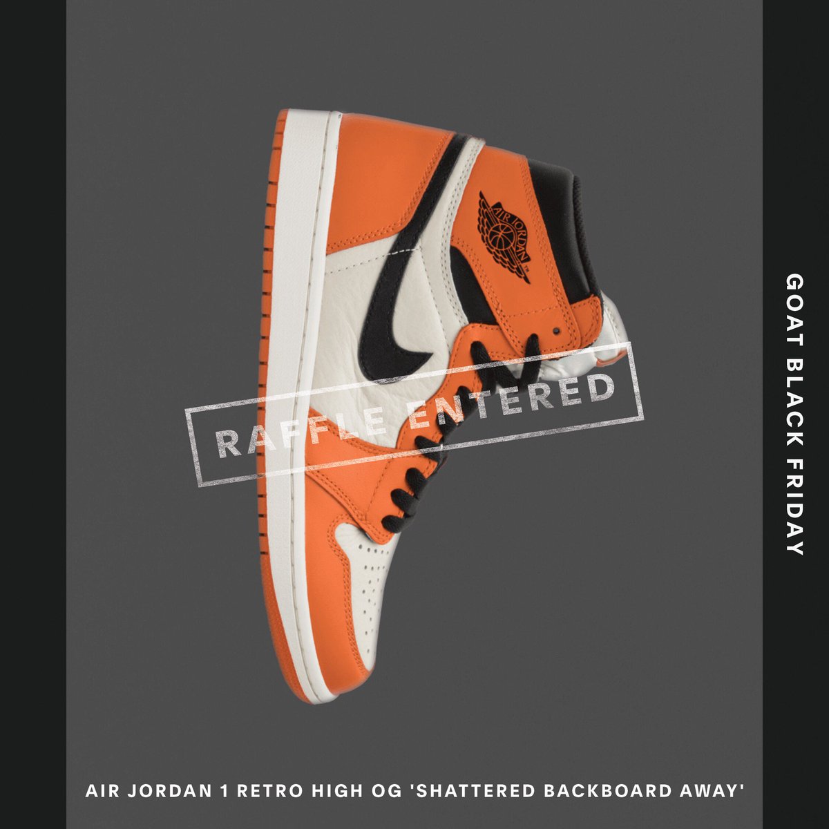 Zay_Mo_Digga's tweet photo. Enter the #GOATBlackFriday Raffle for your chance to win the most coveted sneakers and other prizes. @goatapp https://t.co/2s3E4JfSiN https://t.co/xapf3pLcB1