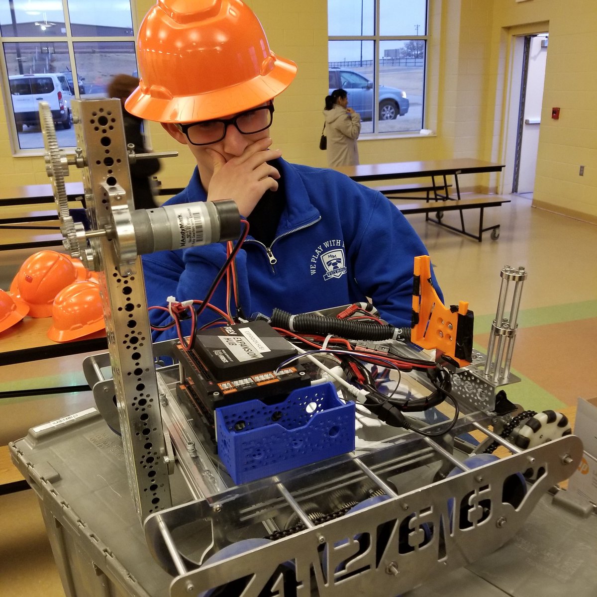 FTC4266's tweet photo. Gettin dubs at OKC League meet #2! We're currently in 1st! https://t.co/BVLu2tM214