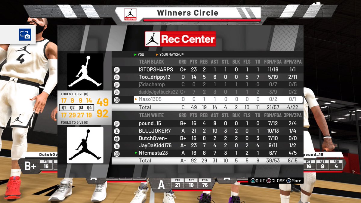 Nfcmasta's tweet photo. Just taking Ws. @walkonwarriors @FindMeASquad @2Kcrewfinder #PS4share https://t.co/fhwceLa0wj