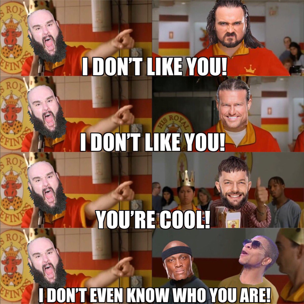 Anyone else think of this when @BraunStrowman was laying into #WWE #TeamRAW
#SurviorSeries 
#WWESurvivorSeries #RawvsSmackDown