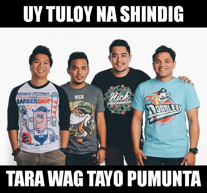 LetranMemes's tweet photo. BREAKING!

December Avenue won't be coming later at SHINDIG due to serious health issue.

Sorry Senior high ☹️ https://t.co/77H4GuuiIC