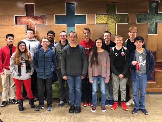 LoraNiles's tweet photo. Thirteen students competed at the GPML at Springfield Catholic on Saturday. https://t.co/GyIMLJK0EK