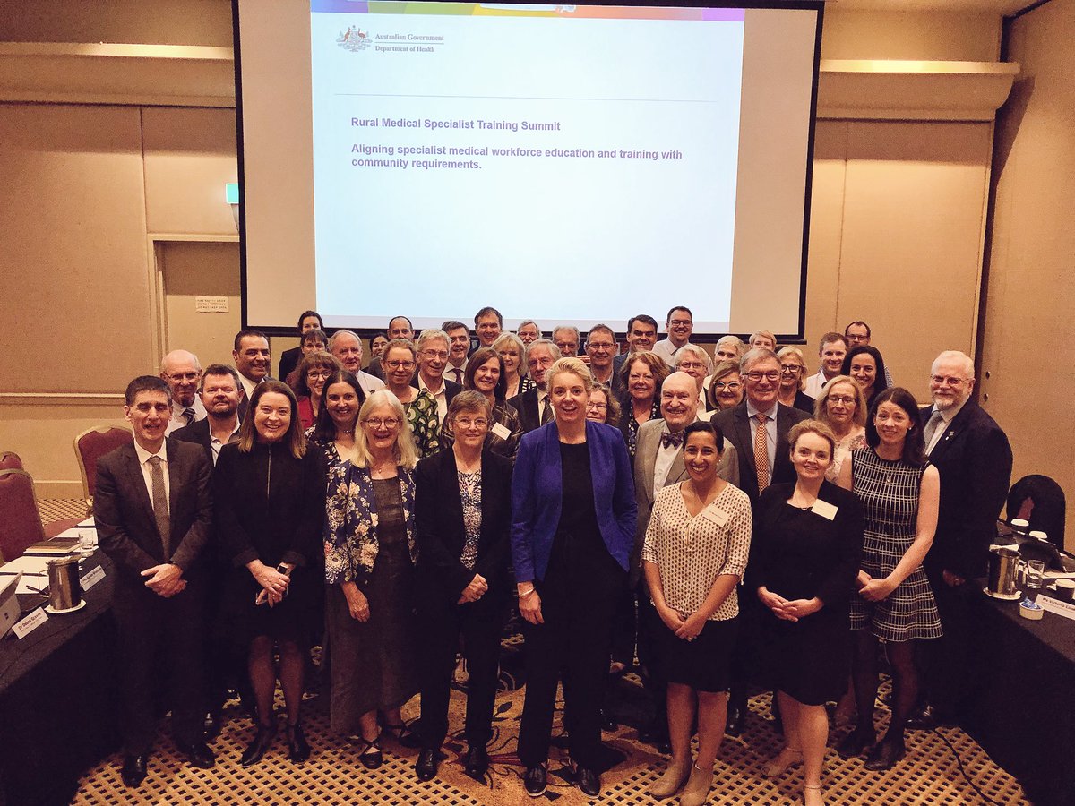 senbmckenzie's tweet photo. More medical specialists in our regions   is the next component of getting better health care for regional 🇦🇺Honoured to be hosting the first summit on this with experts from around the country working through the issues &amp; identifing the next steps #RMSTS #betterruralhealth https://t.co/p3OE0SUxAs