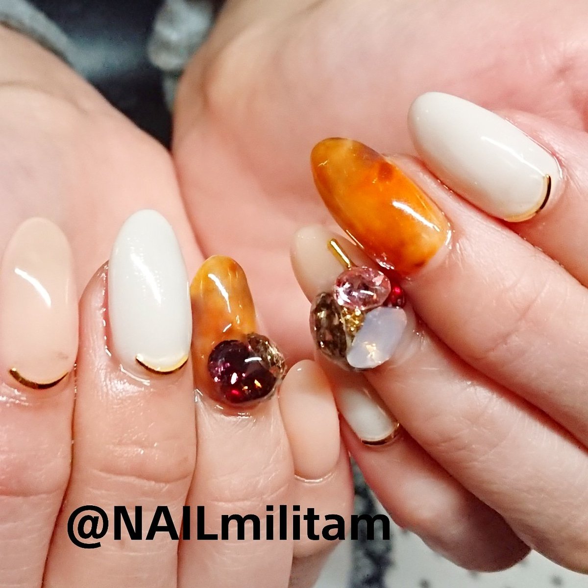 Nailmilitam ミリタム 大阪 痛ネイル On Twitter 本日まで