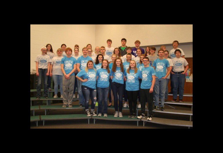 Smith Center, we would like to showcase your chapter this month.  you always represent District B in the best way!! We also like to point out the our very own State President Tayln Mckenzie and our District President Sharon Topel both are apart of the Smith Center Chapter.