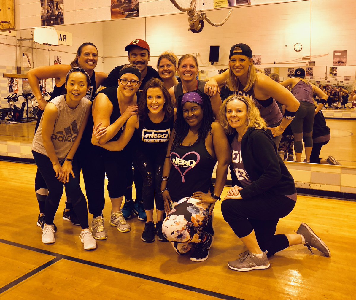WERQfitness's tweet photo. Welcome to the newest members of the #WERQforce certified in #RacineWisconsin. We loved seeing so many current WF Members join the Pop Up Class. Congratulations. @Racine_Y #WERQit #WERQlikeaboss https://t.co/QjoOxA9dLY