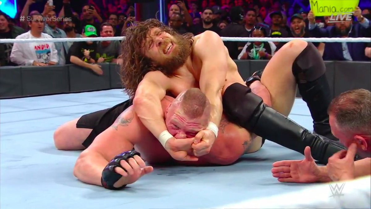 WrestlHeadlines's tweet photo. #DanielBryan has #BrockLesnar in the #YesLock
#SurvivorSeries LIVE RESULTS & DISCUSSION
https://t.co/3QaIkXmlLs https://t.co/UdArHuqkcL