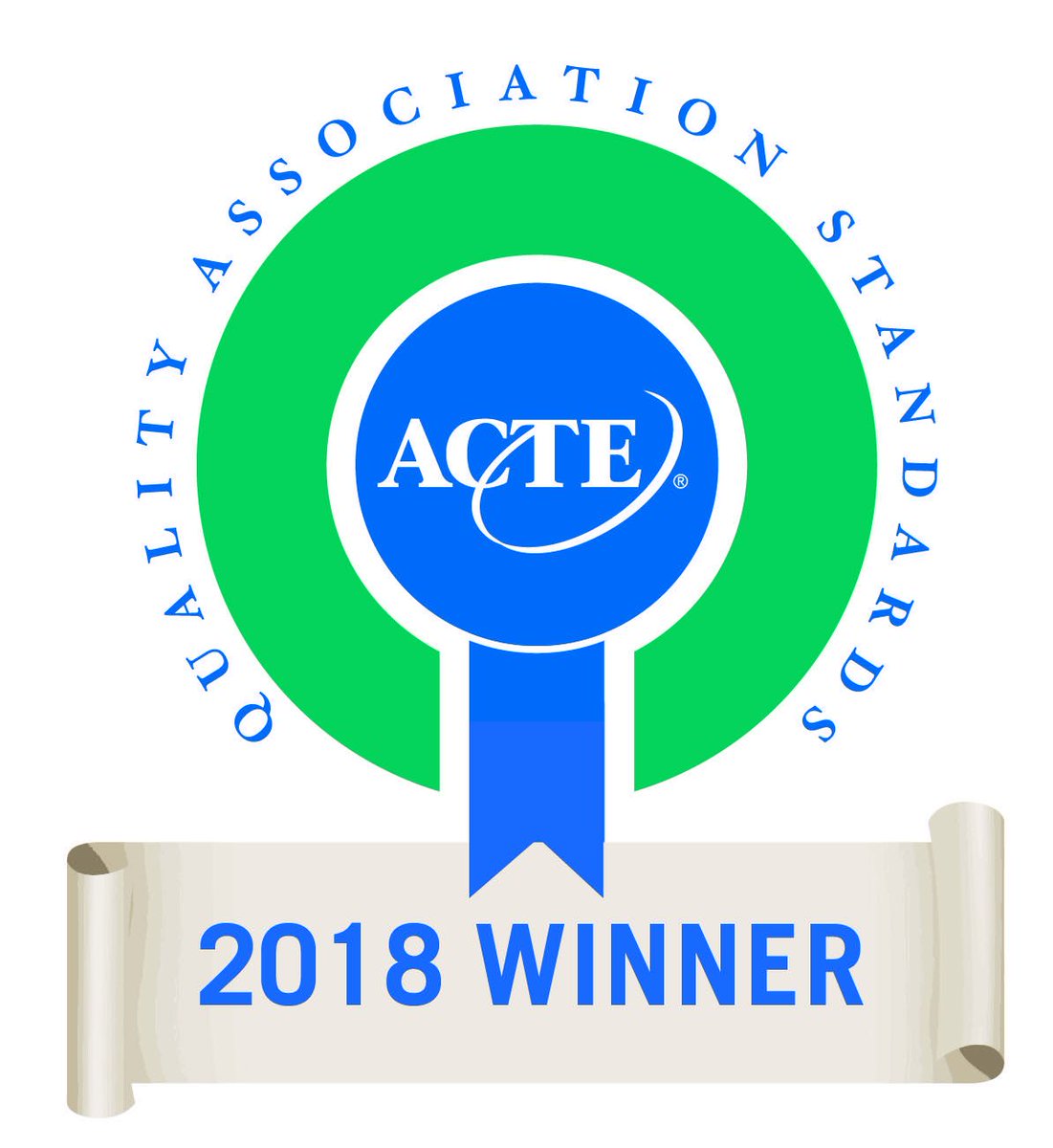 IndianaACTE's tweet photo. We are extremely proud to announce that Indiana ACTE is a QAS Winner this year! Thank you all for your incredible dedication and hard work! #WeAreCTE https://t.co/WYWMw5obrb