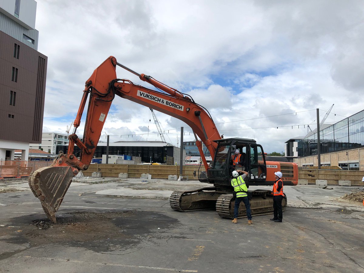 warrenmahoney's tweet photo. We were pleased to be part of this morning’s ground breaking ceremony for Precinct Property’s 10 Madden Street project in Wynyard Quarter AKL! https://t.co/sKufzVb5wv