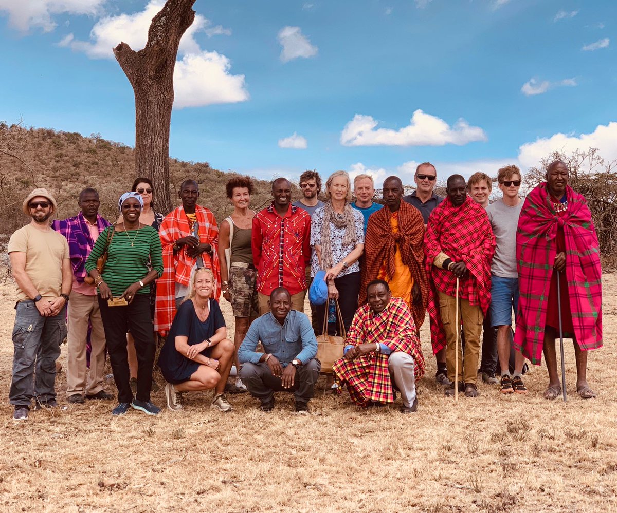 Pardamat's tweet photo. A high level delegation of well wishers led by Norwegian Ambassador to Kenya visited us at Pardamat Conservation Area in Maasai Mara last week. They were accompanied by MMWCA CEO, Daniel Sopia and Mara Conservancies Council Chair Hon. Francis Nkoitoi https://t.co/Z85aRphrK1