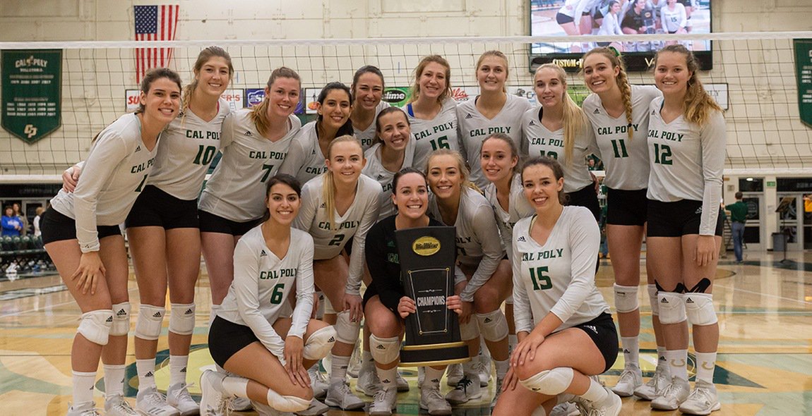 BigWestSports's tweet photo. 2018 @BigWestWVB FINAL Top Teams:

1. Mustangs 👑 (15-1)
2. Rainbow Wahine (14-2)
3. Anteaters (10-6)
4. Gauchos (9-7)
5. Aggies (8-8)
5. Beach (8-8)
...
#BWCWVB https://t.co/kO3dDZGXjG