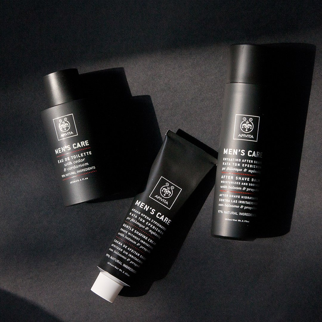 Happy Men’ s Day to all men in our lives! It’ s the perfect day to #surprise them with a special #gift set from our exclusive Men’ s Care collection! Shop now ➡️ow.ly/pmtD50jvnCi
#apivita #apivitamen #mensday #perfume #men #shaving 
#aftershave #natural #naturalskincare