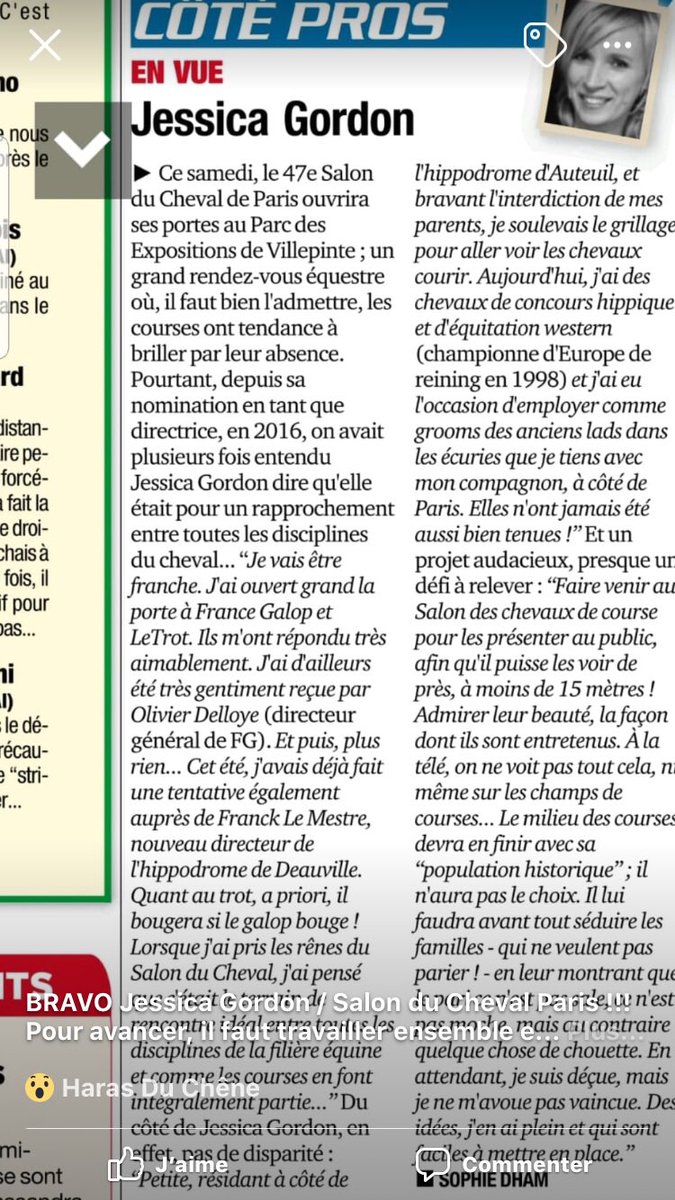 MaudGoetz's tweet photo. Le Trot et France Galop déclinent l’invitation du Salon du Cheval de Paris avec grand dédain. N’ont tjrs rien compris nos formidables dirigeants🙄😡#toujoursdugrandnimportequoi https://t.co/CNgDDqLuC0