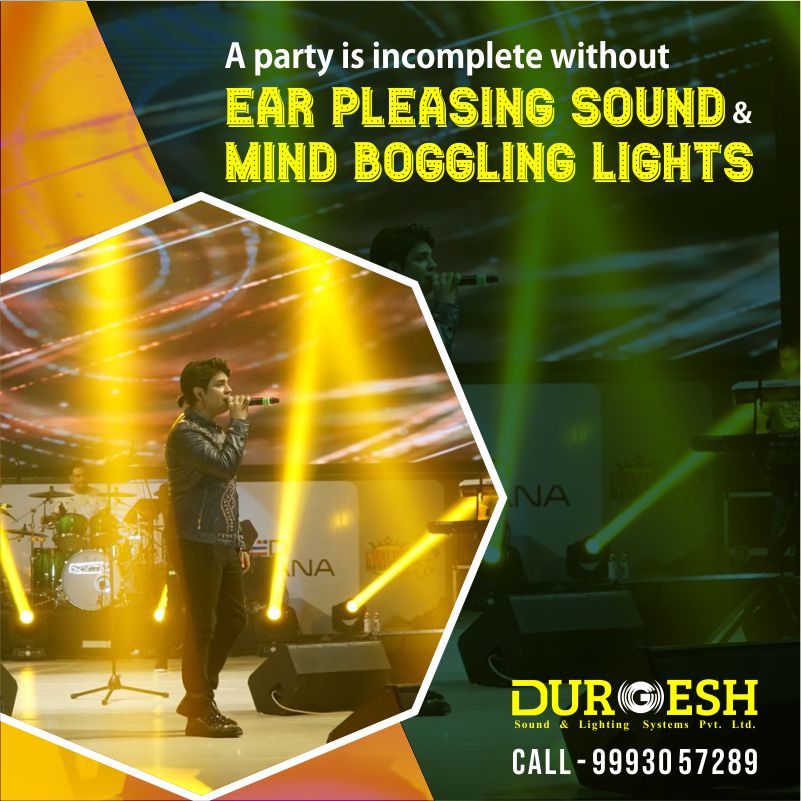 durgeshsound's tweet image. We assure the crowd go crazy with our mind-blowing sound systems. #SoundSystem #LightSystem #DurgeshSound
