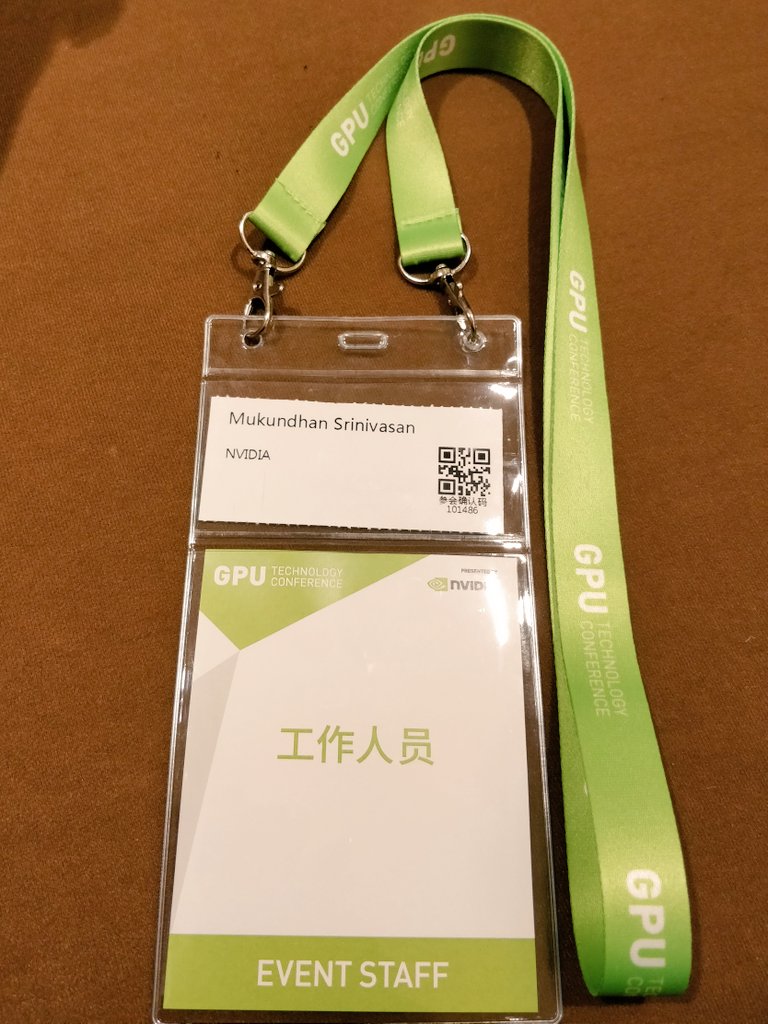 Gearing up for #GTC2018, China