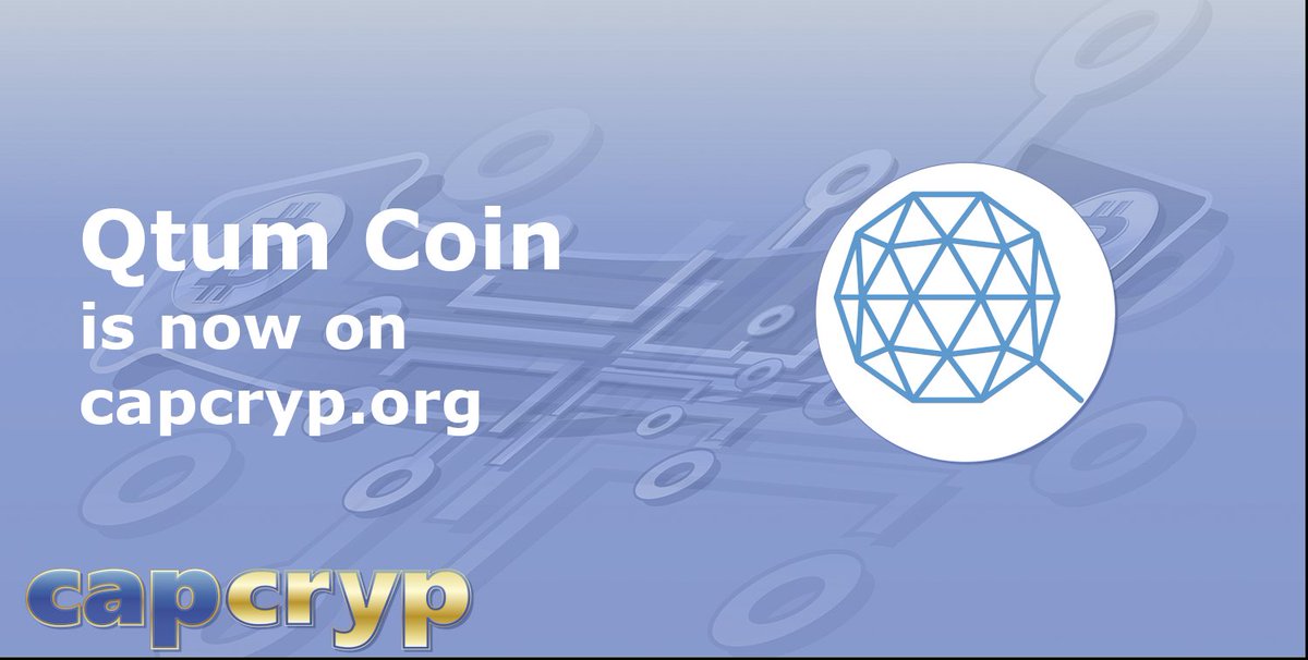capcryp's tweet photo. Qtum is listed on our exchange
https://t.co/NhD5pJjL9q
#capcryp #pyrcpac #pos #mn #qtum #qtumcoin https://t.co/fWsIhZSJdw