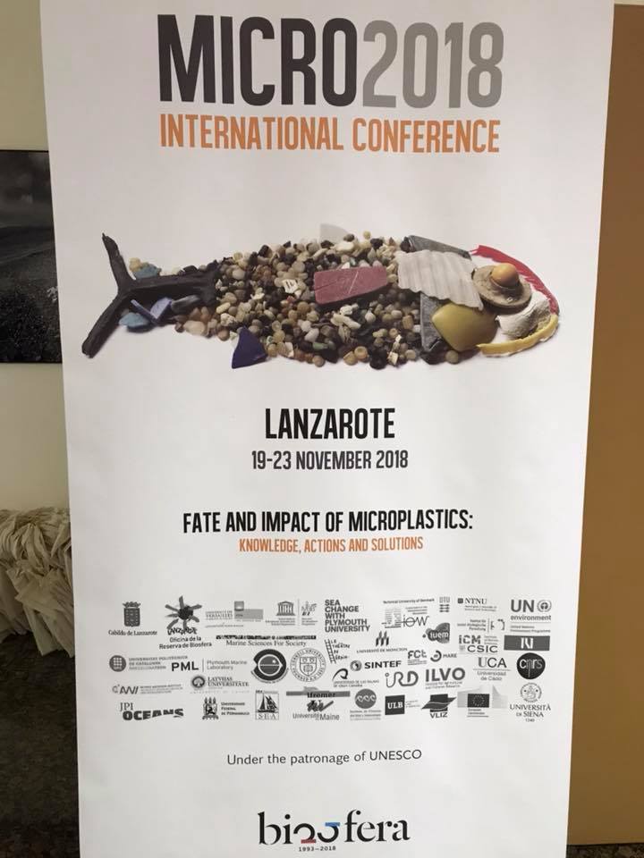 mesurerltdmonde's tweet photo. MICRO2018 - Lanzarote - 19-23 novembre 2018 - 5 days of action to find solutions to the massive pollution of the oceans by plastics.

#ReservaBiosfera #Lanzarote #microplastics #mesurerlatailledumonde #Plastic #oceanplastics @MICRO2018 https://t.co/PZupKSQo4C