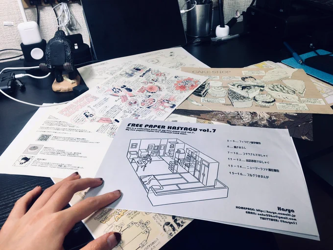 わー色々更新が滞っておりすみません!11/25のコミティア126私もでまーす!フリペ集の新刊と性懲りも無く作った新しいかぼちゃのノートがある予定です…!スペースはた55bにいただきました??‍♂️コミティア久しぶりなのでお気軽に遊びに来てくださ〜〜い 