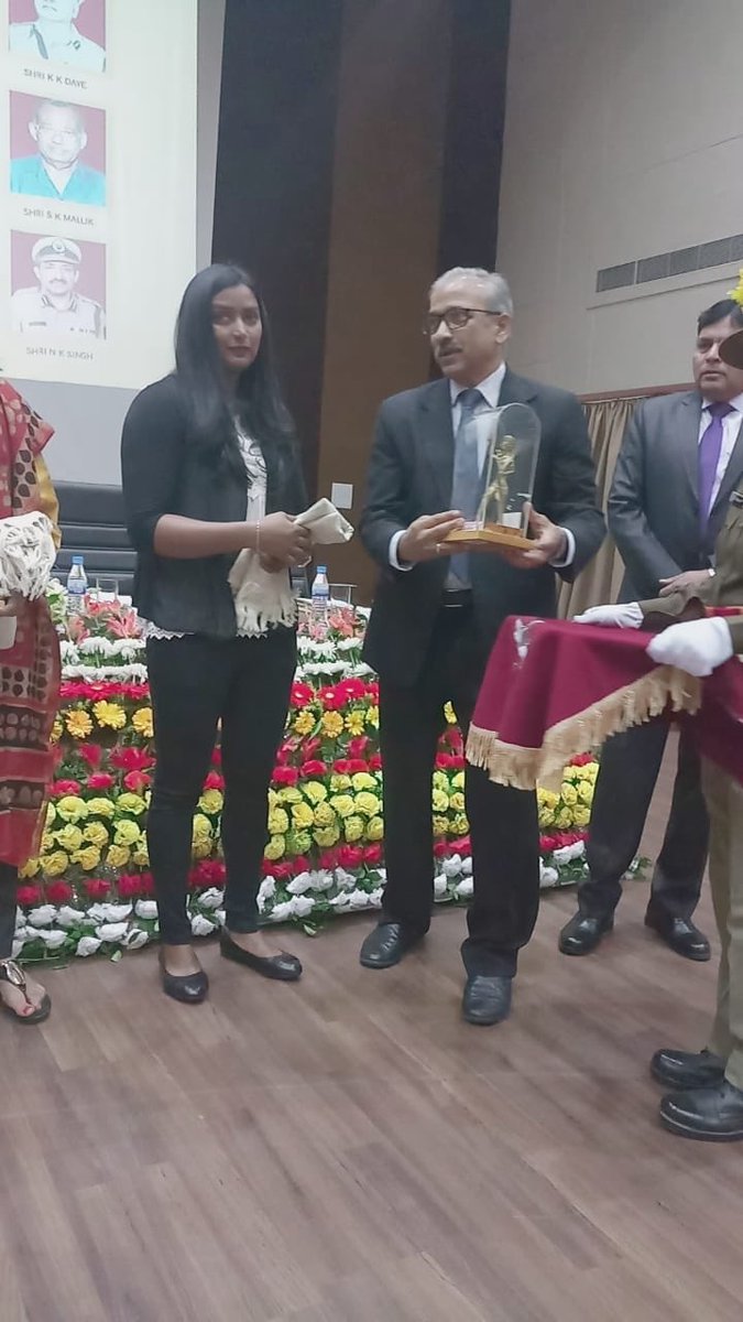 BPRDIndia's tweet photo. DG @ bprdindia Dr. @apmaheshwari along with dg @JharkhandPolice ,padmashri Premlata Agarwal , Arjun Awardee Ms Deepika Kumari at the #NCWP8 being held at #Ranchi https://t.co/0xsJVtiM0X