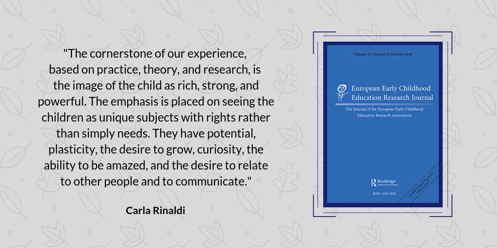 Early Childhood Research Needs Update >> European Early Childhood Edu Research Journal On Twitter Win A Early Childhood Research Needs Update >> European Early Childhood Edu Research Journal On Twitter Win A