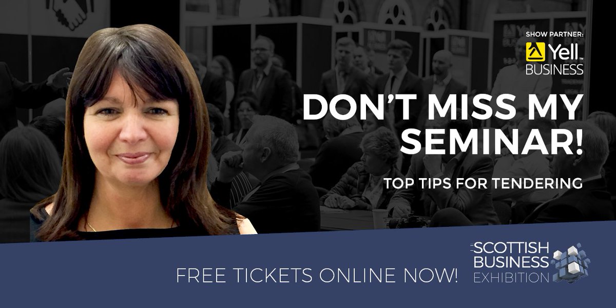 sdpscotland's tweet photo. THE SCOTTISH BUSINESS EXHIBITION:TAKING YOUR BUSINESS TO THE NEXT LEVEL
Join us on this 2 day FREE event this Wed/Thur from 10am-4pm @SECCGgow @NewStart_Scot #newstart18
Gillian Cameron from our team will be giving you #toptipsfortendering at her seminar! https://t.co/pFqPWcWWGz https://t.co/Lsgo8aeFa2