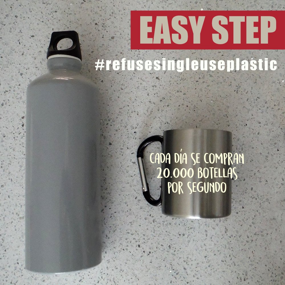 six_plasticfree's tweet image. Tan sencillo como llevar tu propia botella o termo para el agua puede marcar la diferencia.
#zerowaste #goingzerowaste #refusereducereuserecycle #reducewhatyouproduce #plasticfree #notrash #sustainableliving #refusesingleuseplastic #choosetorefuse #plasticpollution#reusablebag
