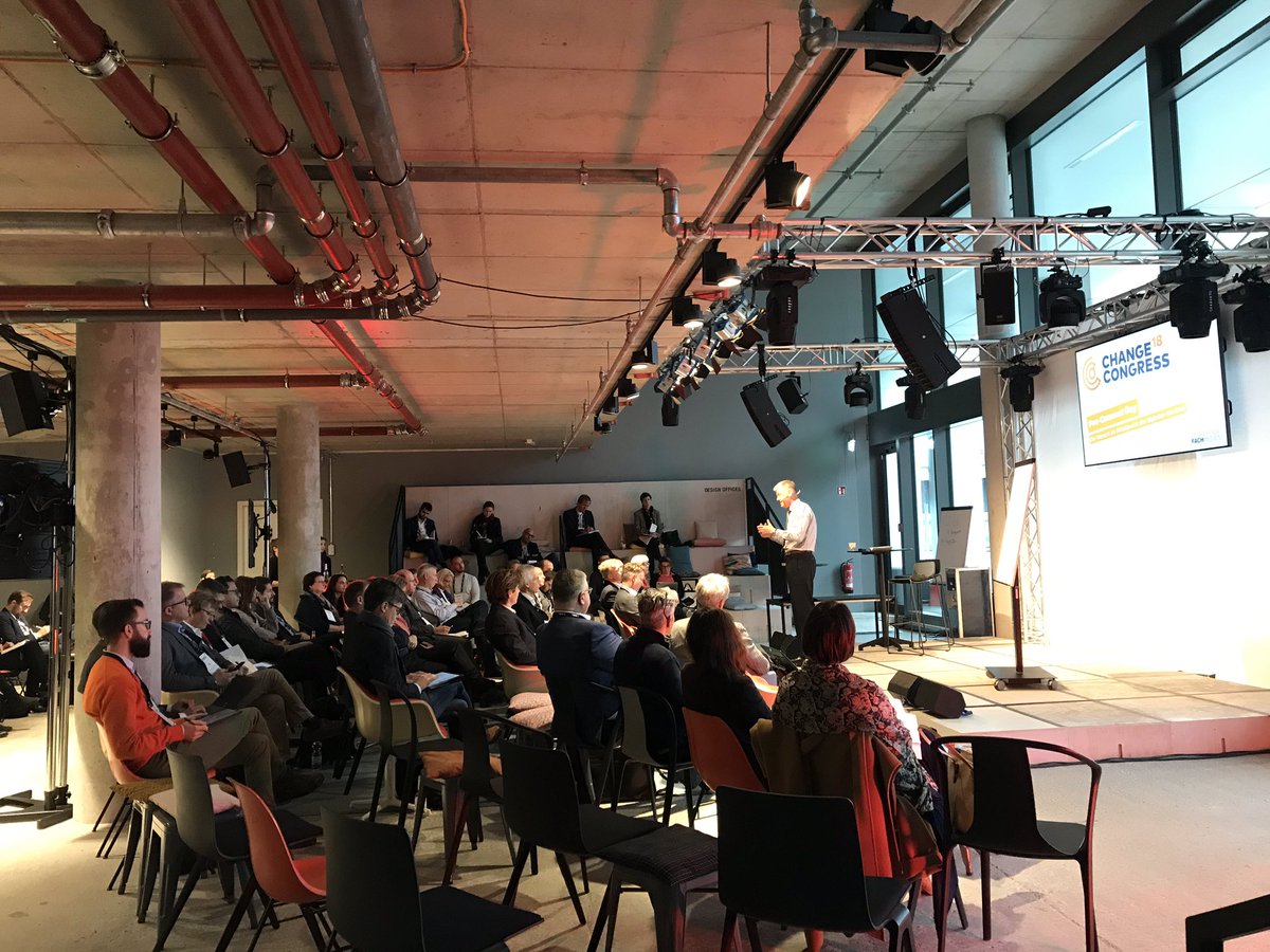 Der Mensch im Mittelpunkt des digitalen Wandels #changecongress18 #allejahrewieder